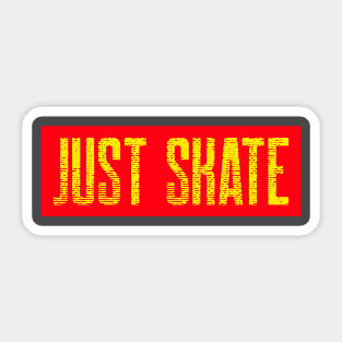 Just Skate! Sticker